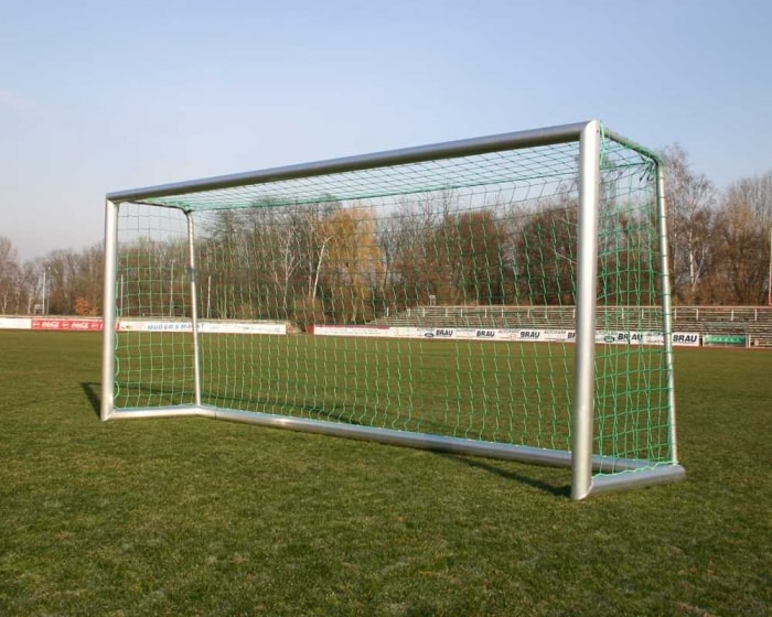 Kleinfeldtor 3 x 2 m Alu Super  eckverschweißt Profil 120 x 100  Netztiefe 80/100 cm