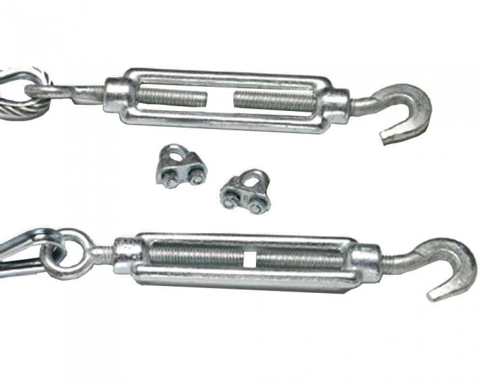 Spannschloss mit Kauschen Set mit 2 Stück